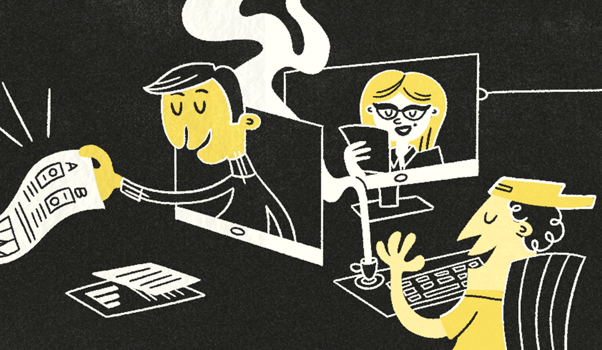 Shoes and coffee on table